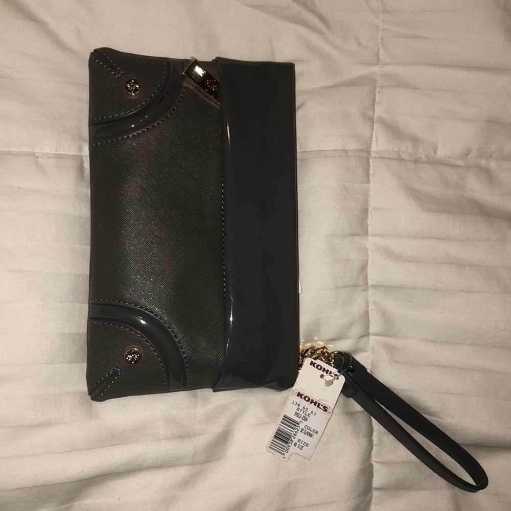 Taupe clutch for sale!!!